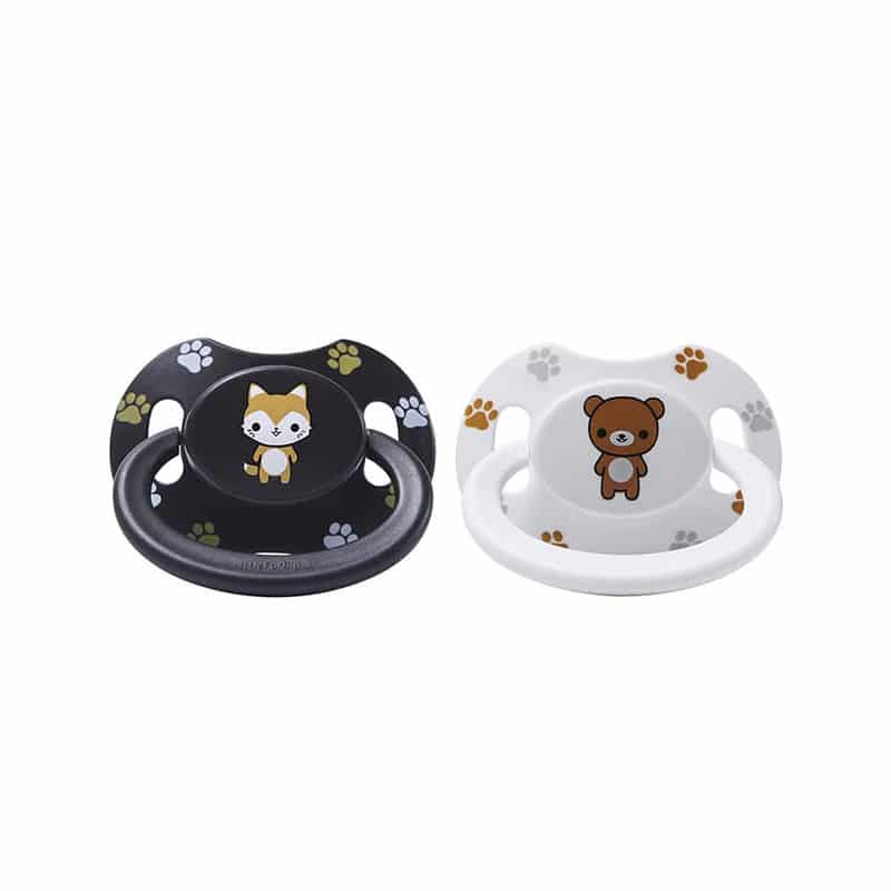 teddy bear with pacifier toy