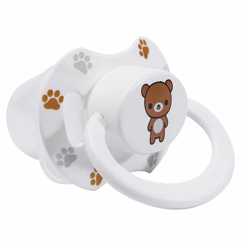 pacifier teddy bear