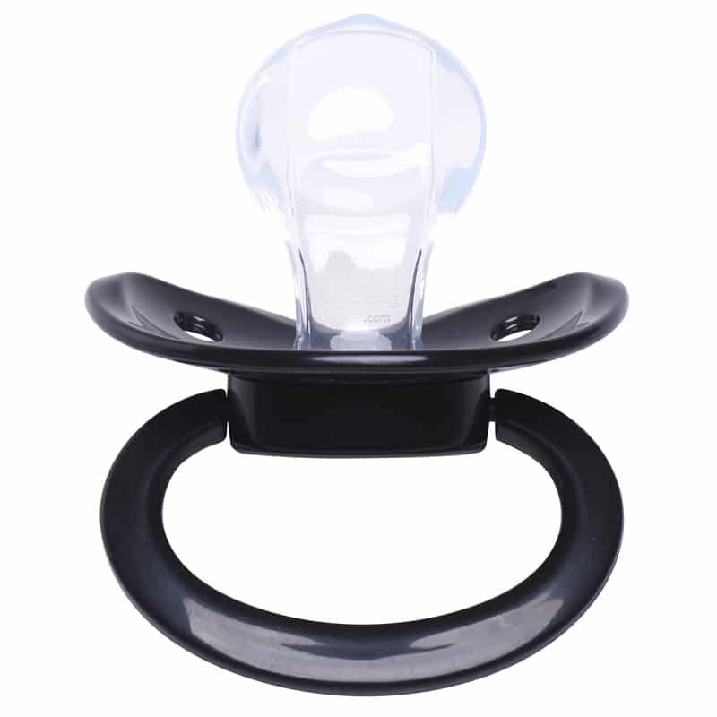 Generation 1 Adult Sized Black Pacifier - LittleForBig Cute & Sexy Products