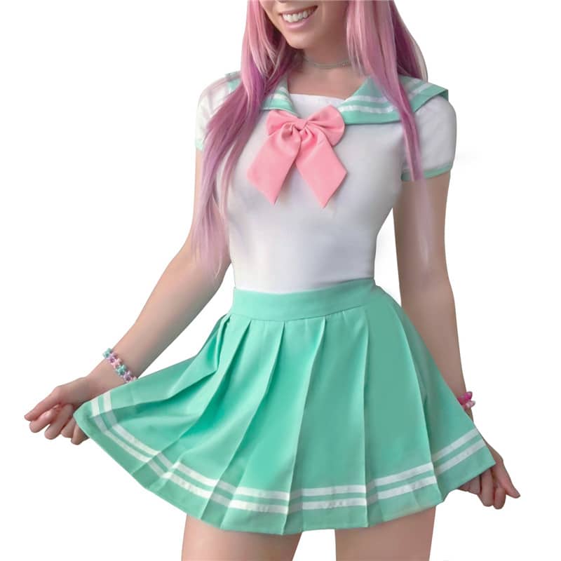 mint green onesie
