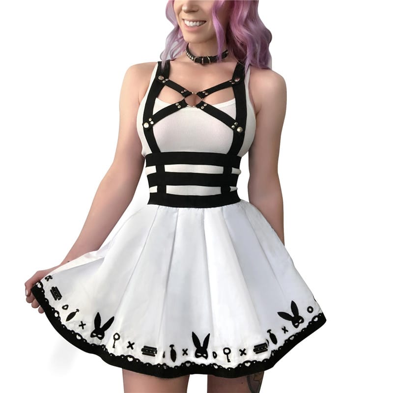 sexy overall dress