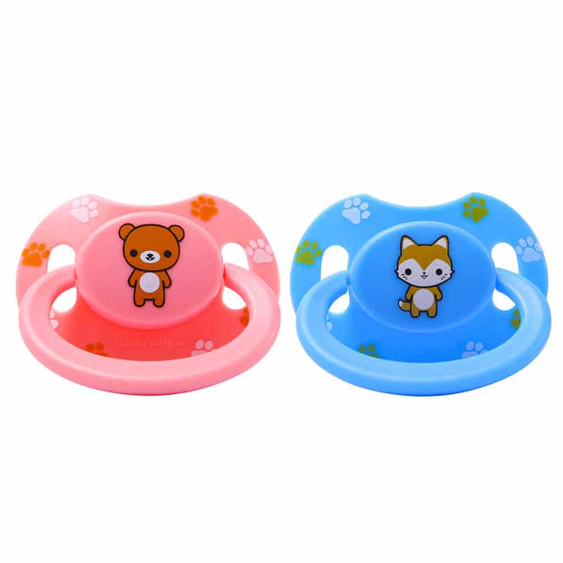 pacifier with teddy bear