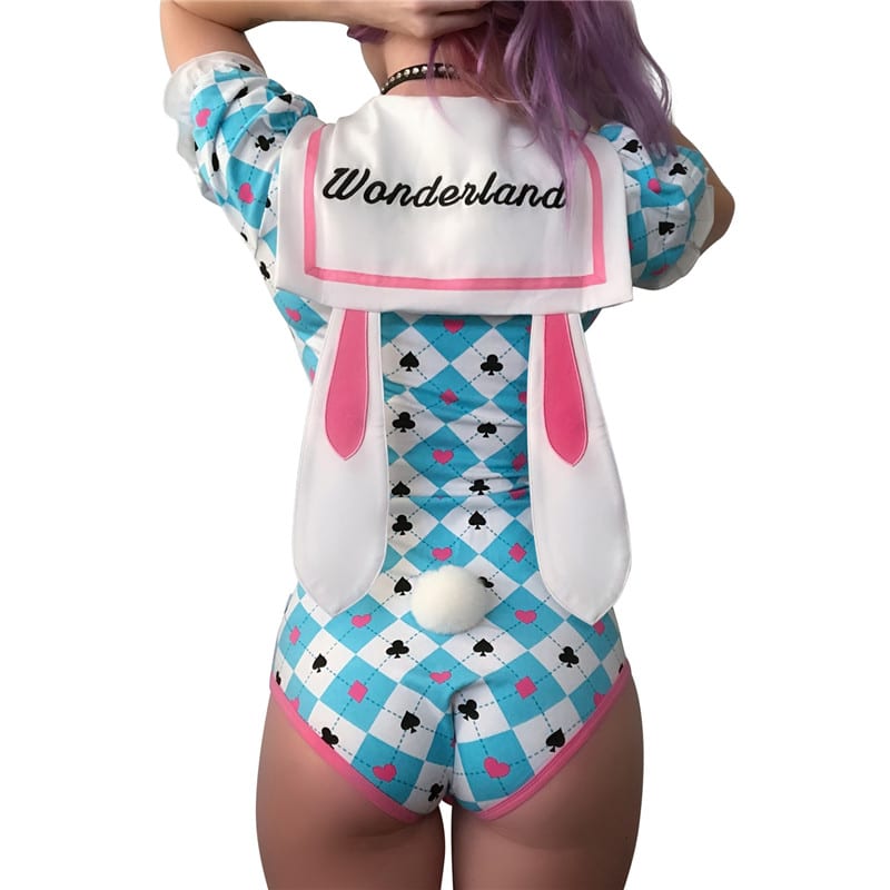 alice in wonderland onesie