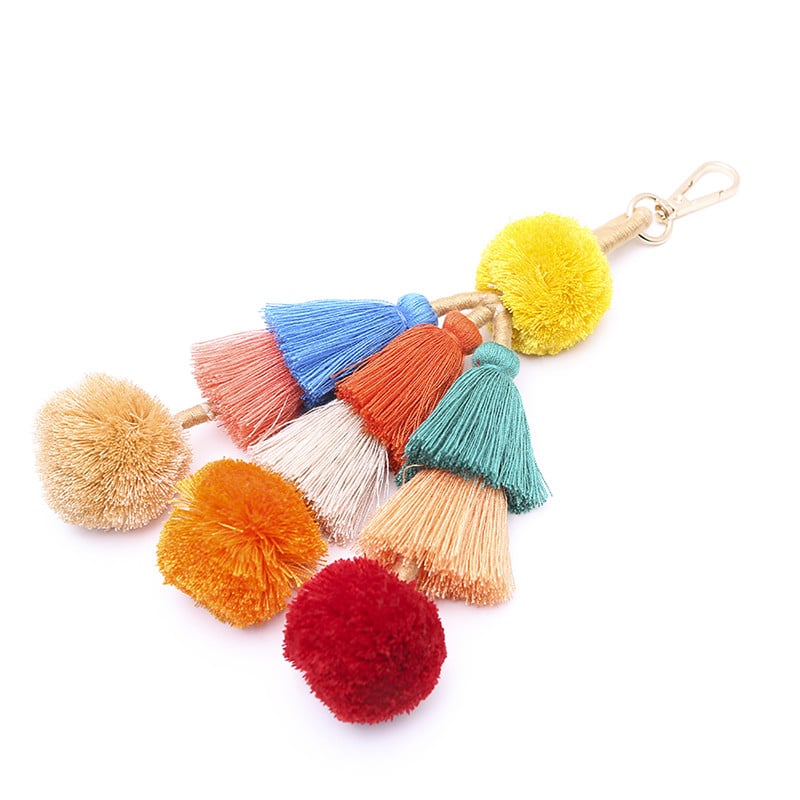 Pom Pom Bag Charm Singapore Keweenaw Bay Indian Community