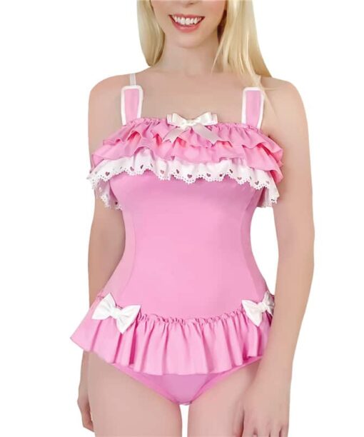 Tease 2 Piece Fishnet Hammock Onesie and Bandeau Set Fits XS-L